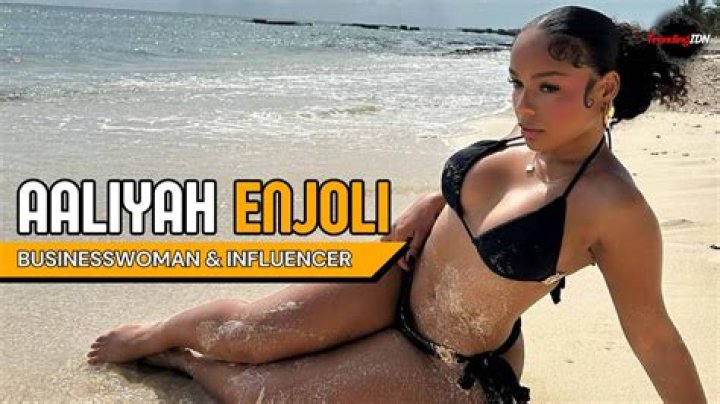 Aaliyah Enjoli: A Rising Star In The World Of Music And Fashion
