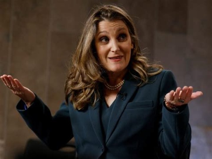 Chrystia Freeland: A Trailblazer In Canadian Politics