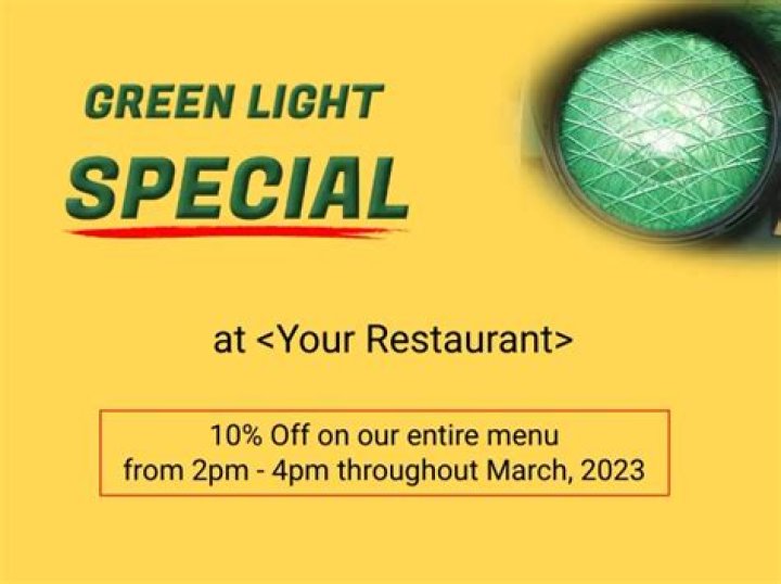 Unveiling The Green Light Special Meaning: A Journey Beyond The Norm