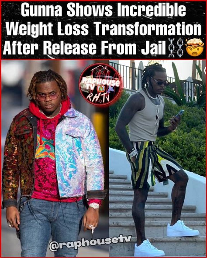 Gunna's Weight Loss Journey: A Transformation To Remember