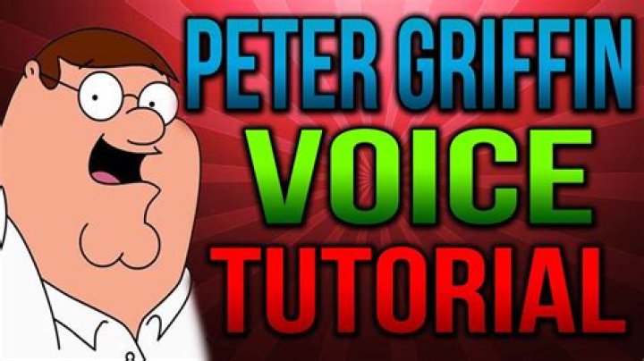 Unpacking The Charm Of Peter Griffin's Voice