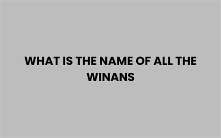 Discovering The Legacy: What Is The Name Of All The Winans?